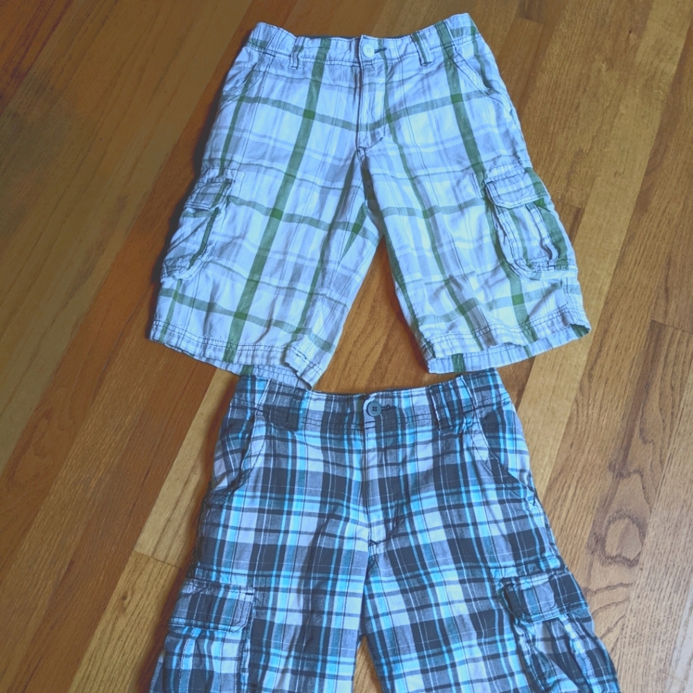 2 pair of boys shorts